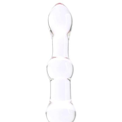 Crystal Heart of Glass Dildo with Case