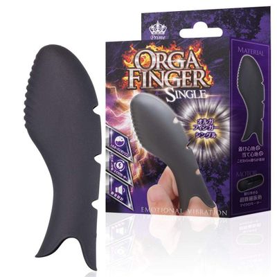 Prime - Olga Finger Vibrator Single (Black)