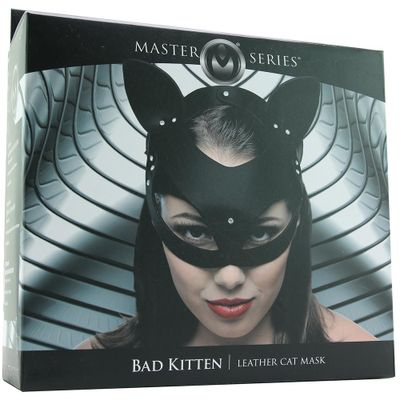 Bad Kitten Leather Cat Mask