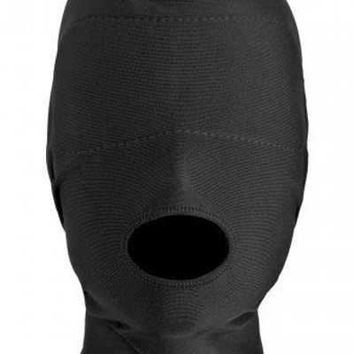 Disguise Open Mouth Hood with Padded Blindfold