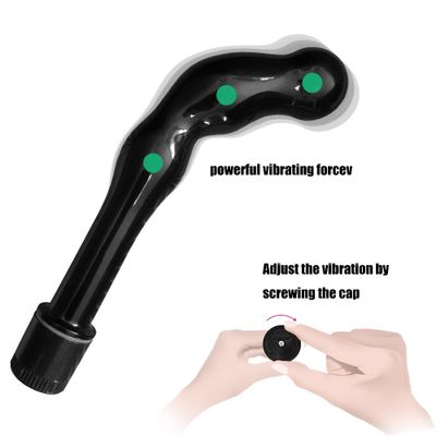 Vibrating Prostate Massager Male Masturbator Sex Toys for Man, Adult Anal Plug Butt Plug Anus G Spot Vibrator With Lubricant