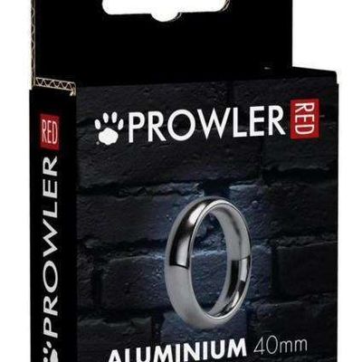 Prowler Red 40mm Ring Silver