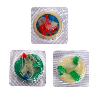 5 pcs Men Condoms Adult Sex Products Sensation Female G-spot Vaginal Stimulation Condoms Sophora Viciifolia Spike Penis Sleeve