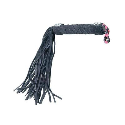 Plesur - Leather Flogger 15" (Black)