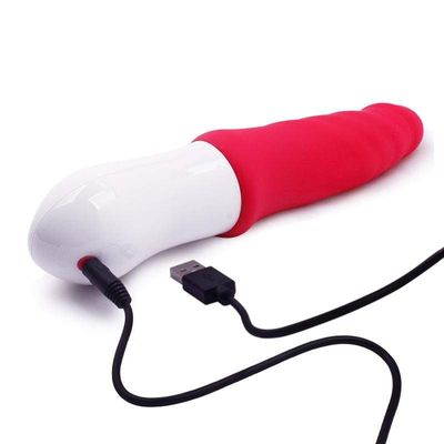 MyToys - My Lover Rechargeable Thrusting Vibrator (Red)