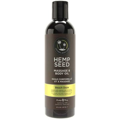 Hemp Seed Massage Oil 8oz/237ml
