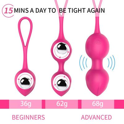 Vagina Balls Trainer Sex Toys Silicone Ben Wa Balls Vagina Tightening Exerciser Kegel Ball Vibratig Egg Women Adult Sex Product