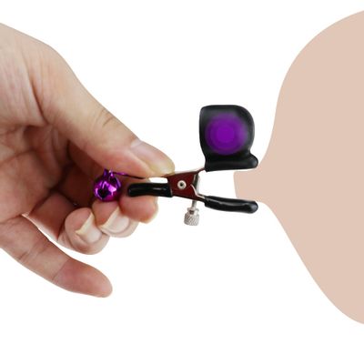 COCOLILI Electric Nipple Clamps Vibrator Adjustable Entertainment Clip Breast Stimulator Massager Women Sex Toy Adult Game