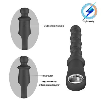 Anal Beads Vibrator Sex Toys for Adult Couples Silicone Anal Plug Butt Plugs Prostate Massager  Anal Toys for Woman Men Sexshop