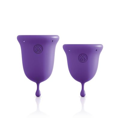 JimmyJane - Intimate Care Menstrual Cups (Purple)