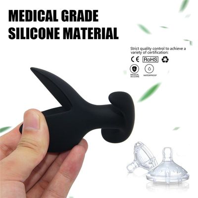 Soft Silicone Flower Opening Anal PlugGay Erotic Toys Opening Butt Plug Anal Expander G Spot Prostate Stimulator Anus Dilator