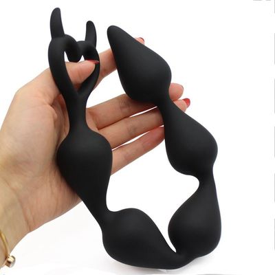 Anal Beads Silicone Stimulator Balls Toys Butt Plug Toy Sex For Adults Women Prostate Massager Trainer Men Kulki Analne Bolas