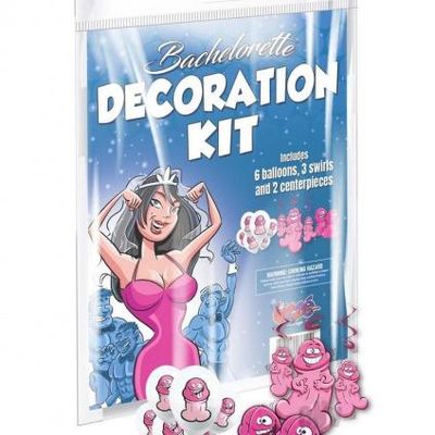 Bachelorette Decoration Kit Blue