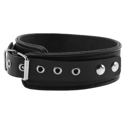 Plain Leather Collar