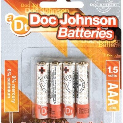 Doc Johnson Non-Alkaline AAA 4-Pack