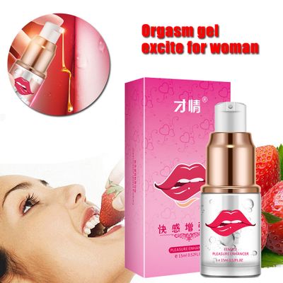 Orgasm Gel Libido Enhancer Sexual Aphrodisiac Intense Orgasmic Gel Sex Drops Exciter for Women Stimulant Vagina Sex Spray 15ml