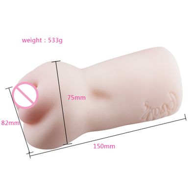 Male Masturbator Cup Soft Artificial Silicone Realistic Vagina Sex Real Pocket Pussy Masturbation Adult Product Sex Toys For Men