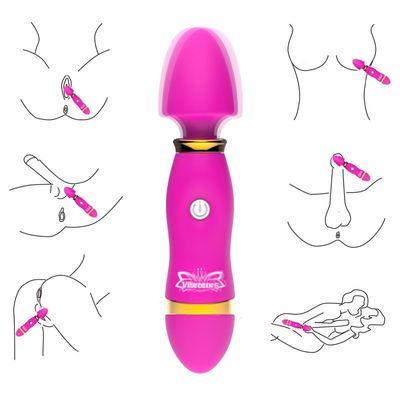 Dildo Vibrators AV Stick G Spot 12 Kinds Modes Clitoris Stimulator Mini Sex Toys For Woman Maturbator Woman Lasting Sex Shop