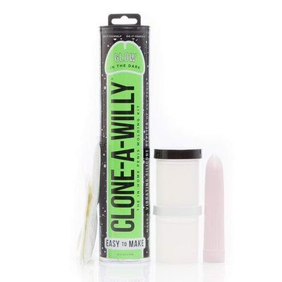 Clone A Willy - Glow in the Dark Vibrating Penis Molding Kit (Green)