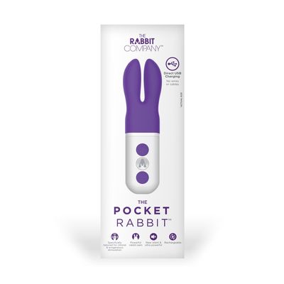 The Rabbit Company - The Pocket Rabbit Vibrator (Purple)