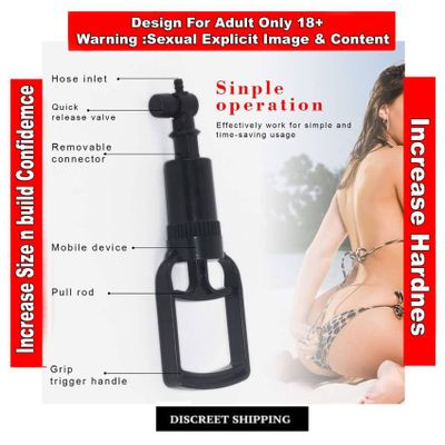 JXX1HG Penis Exercise Trainer Vacuum Pump Portable Penisgrowth Effective Manual Massage Tool Enlargement Extension Pump Secret Packing Novelty