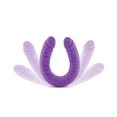 Blush Novelties - Ruse Slim Double Dong 18" (Purple)