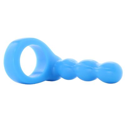 Platinum Silicone The Double Dip 2 Cock Ring Plug