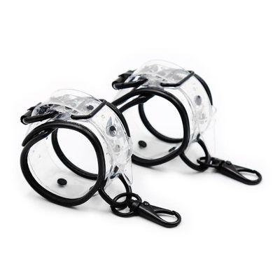 Transparent Bondage Set Handcuffs Sex Toys for Women with Bdsm Mask Adults Game for Couples Bdsm Sexy Bondage Fetish