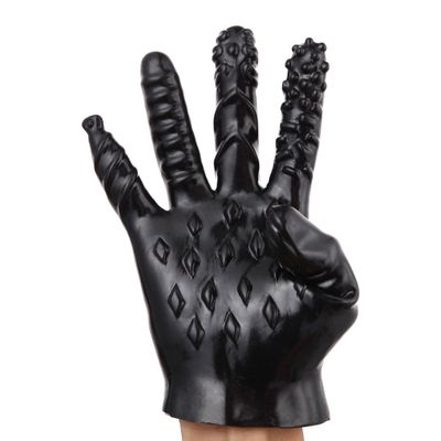 Soft Magic Finger Sleeve Gloves Vagina Clitoris Stimulator Flirting Spike Glove G-spot Massage Sex Toys for Women Masturbation