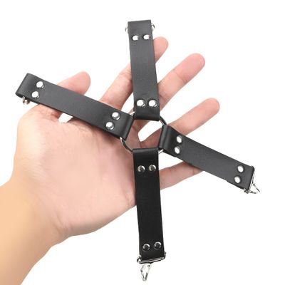 OLO SM Bandage PU Leather Handcuff Ankle Cuffs Restrain SM Bondage Straps Sex Products Sex Toys for Couples Erotic Flirting