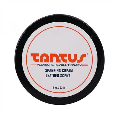 Tantus &#8211; Spanking Cream &#8211; Leather Scent &#8211; 8 Oz.