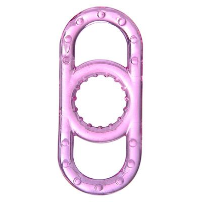 1pc Penis Enhancer Ring Delay Ejaculation Cock Enlarge Penis Trainer Men Sex Toy Silicone Stretchy Male Adult Product