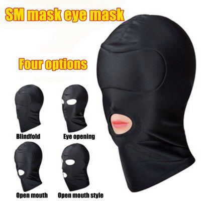 SM Bondage Restraints Sex Mask Exotic Accessories Elasticity Blindfold Love Game Sex Toy for Couples