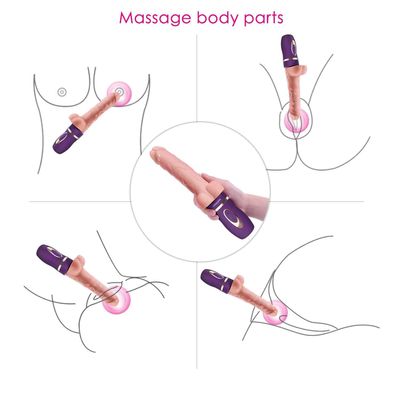 Erocome - Bootes Thrust Heat Realistic Dildo Vibrator (Beige)