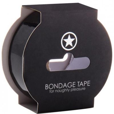 Bondage Tape Non-Sticky 57.41 feet Black