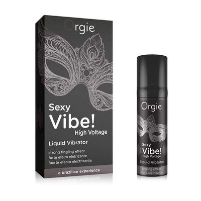 Orgie - Sexy Vibe High Voltage Liquid Vibrator Gel Tingling Effect 15ml