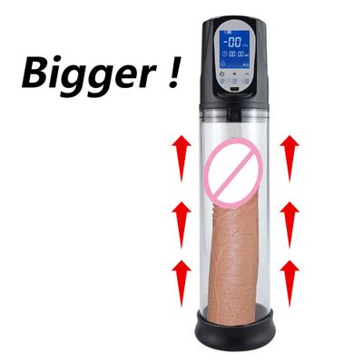 Automatic Penis Pump Vacuum Pump Erection Electric Usb Rechargeable Penis Enlargement Penis Extender Male Enlarger Sex Toy