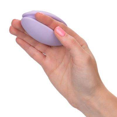 California Exotics - Dr Laura Berman Massager Palm-Sized Silicone Clit Massager (Purple)