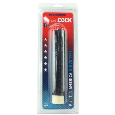 Quivering Cock 8 Inch Vibrating Dildo