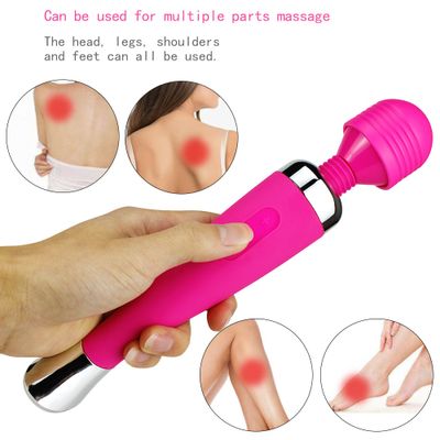 Powerful Clit Vibrator For Woman Huge AV Magic Wand Personal Body Massage Clitoral Stimulator Big Head Vibrators Adult sex toy