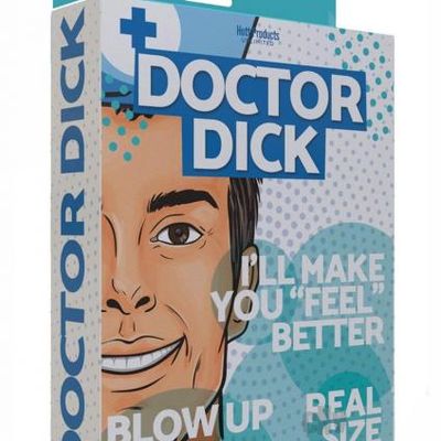 Dr Dick Blow Up Party Doll Vanilla