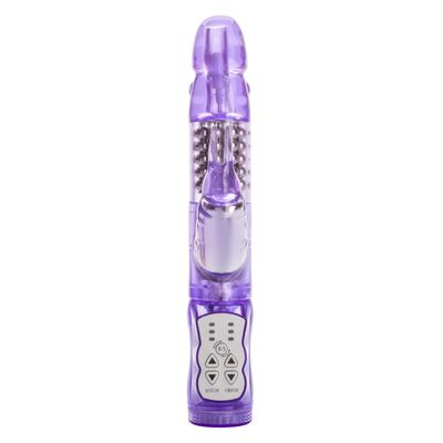 California Exotics - Jack Rabbit Waterproof 5 Rows Jack Rabbit Vibrator (Purple)