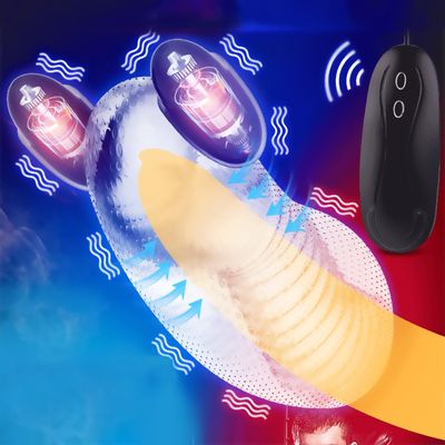 12 Speed Glans Vibrator Sex Toys for Men Penis Massager Male Masturbator Delay Lasting Training Glans Trainer Male Sex Toy