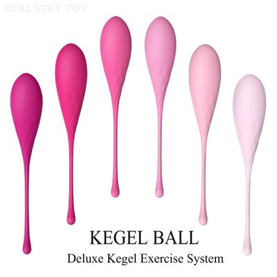 Smart Kegel Ball Vaginal Dumbbells Kegel Ben Wa Ball Vibrator Egg Vaginal Training Exercise Sex Toys For Women Products 6pcs/set