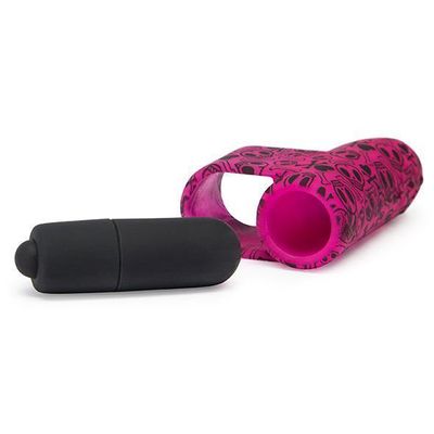 Tokidoki - Silicone Finger Ring Bullet Vibrator (Pink)