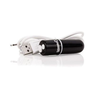 The Screaming O - Charged Vooom Rechargeable Bullet Vibrator (Black)