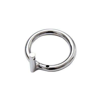 Stainless Steel Cock Cage PUT A RING ON IT METAL COCK CAGE 3.31 INCHES LONG