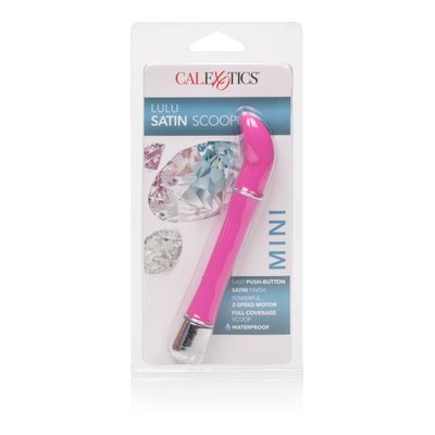 California Exotics - Lulu Satin Scoop Mini Vibrator (Pink)