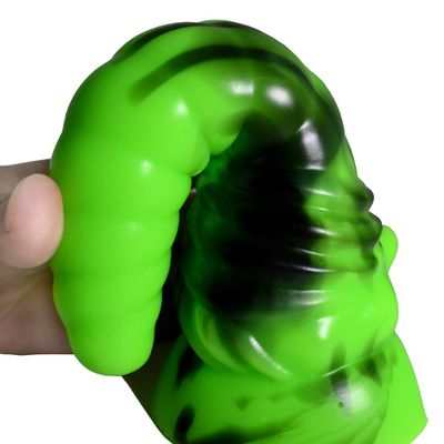 New Liquid Silicone Realistic Dildo Emerald Masturbation Soft Stick Sex Toy For Women Lesbian Thread Penis Adult Products