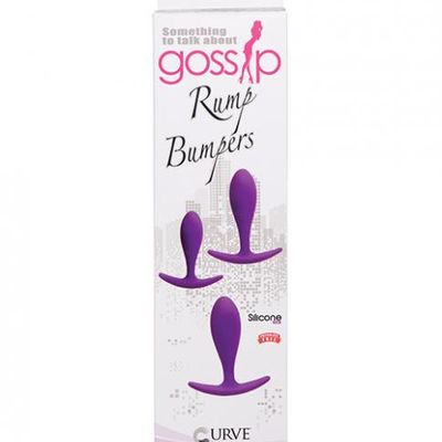 Gossip Rump Bumpers Anal Trainer Set Violet